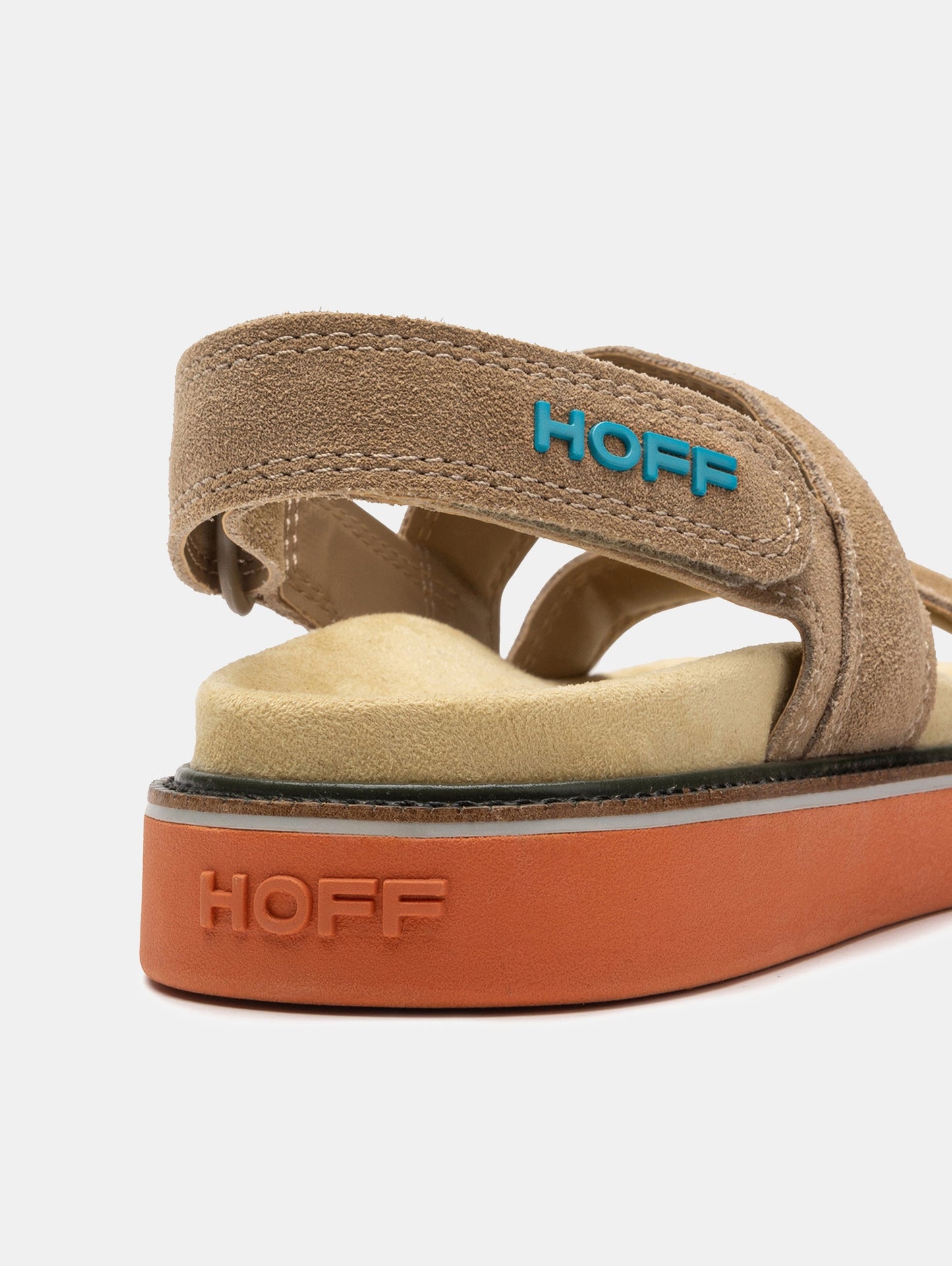 SANDAL LEATHER ROAD CAMEL