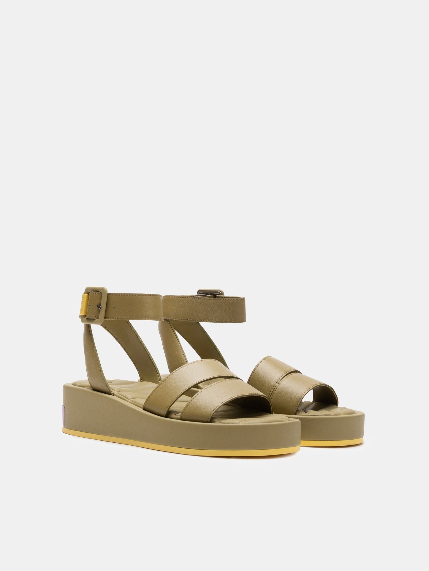 SANDAL STRIPS TOWN KHAKI
