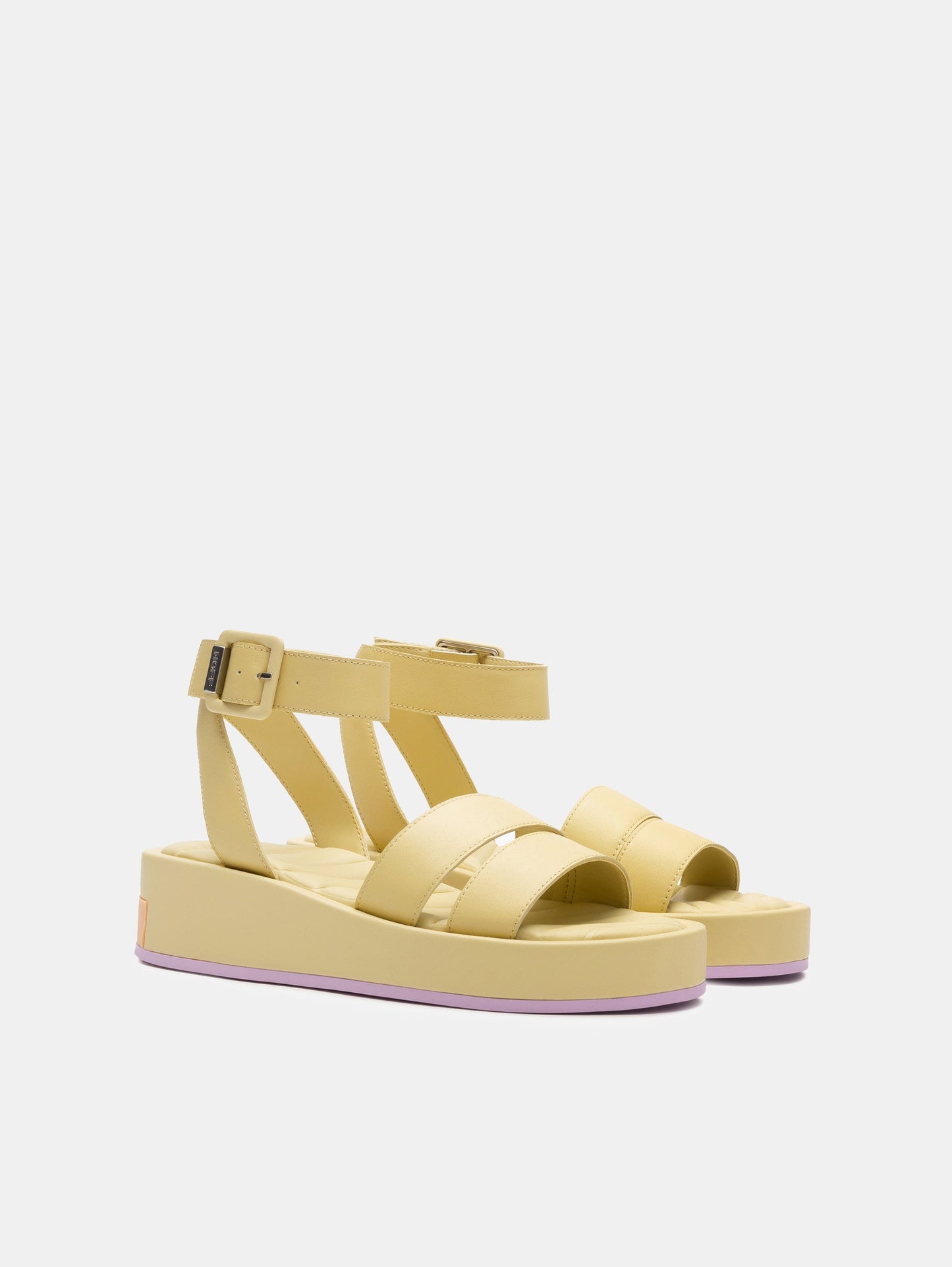 SANDAL STRIPS TOWN YELLOW