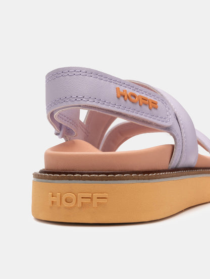 SANDAL LEATHER ROAD LILAC