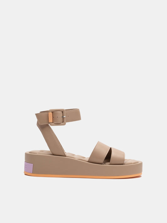 SANDAL STRIPS TOWN TOPO