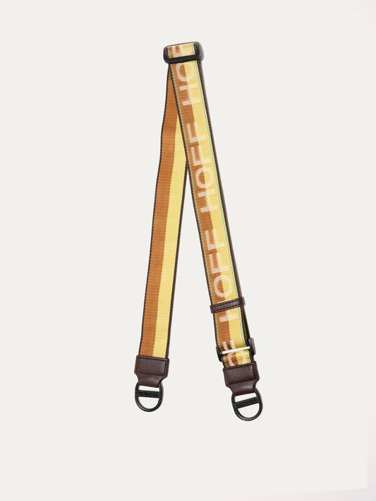 GALLERY WEBBING STRAP BROWN