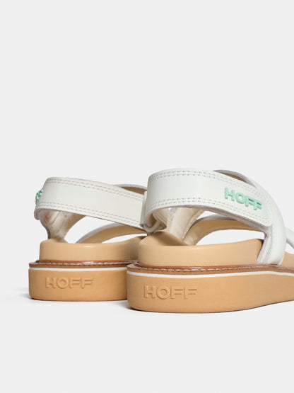 SANDAL LEATHER ROAD OFF WHITE