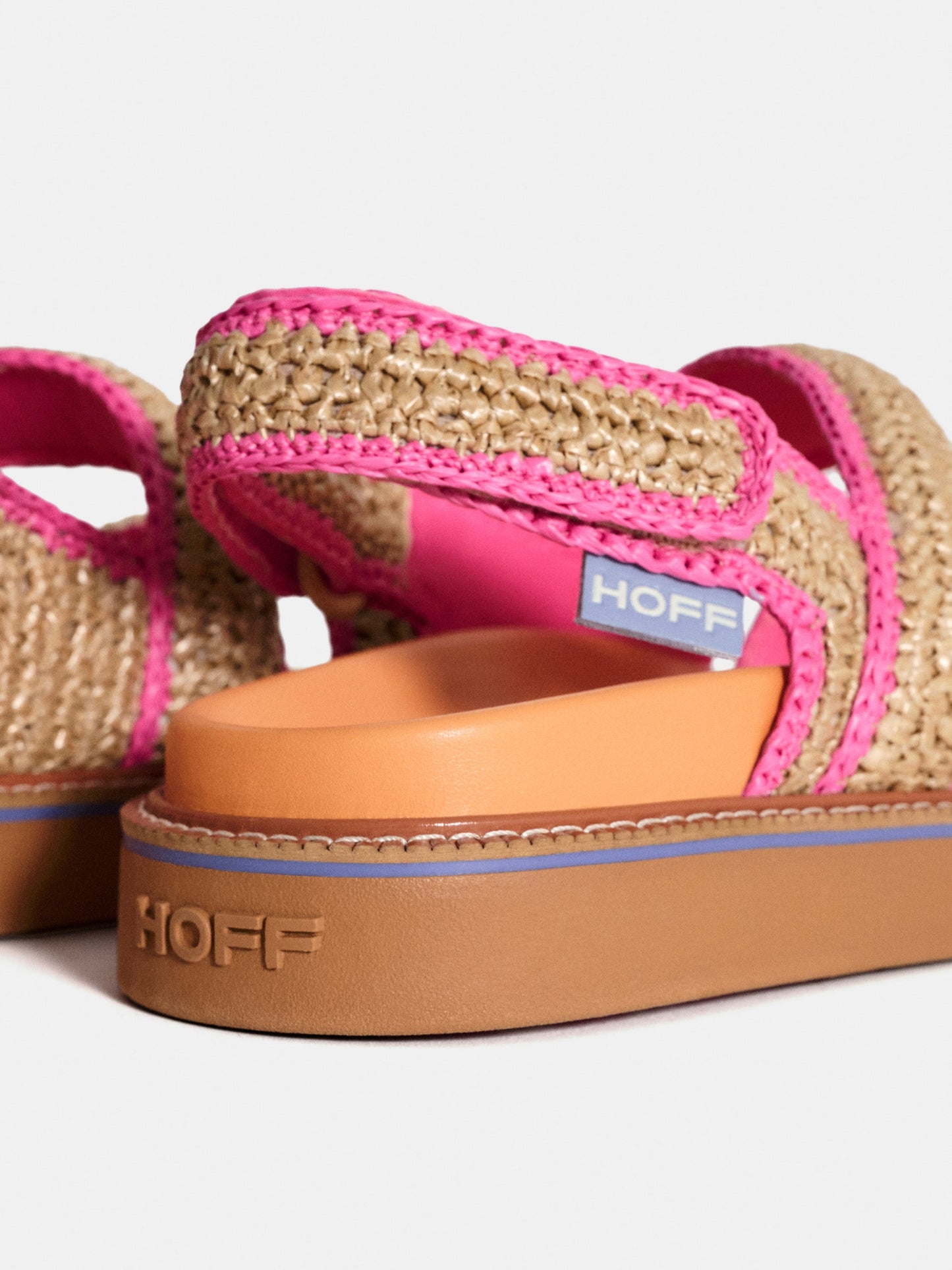 SANDAL ROAD RAFFIA BEIGE