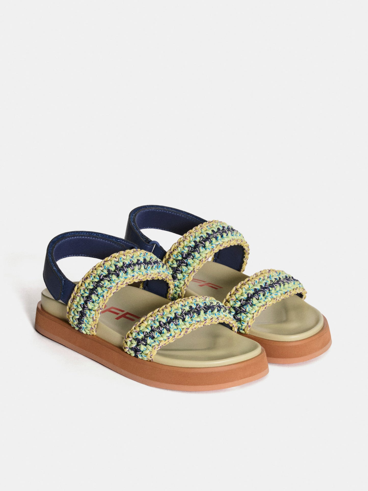 SANDAL GALDANA MULTICOLOR GREEN