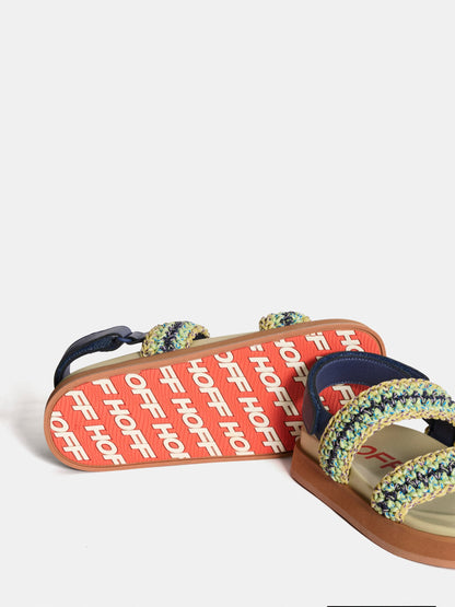 SANDAL GALDANA MULTICOLOR GREEN
