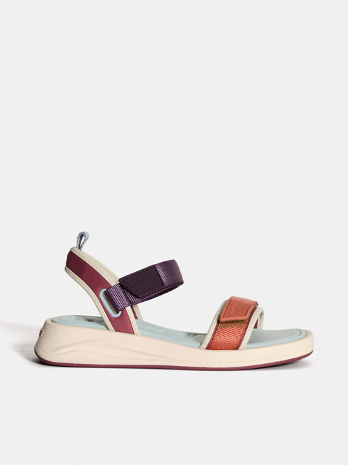 SANDAL VENICE AUBERGINE