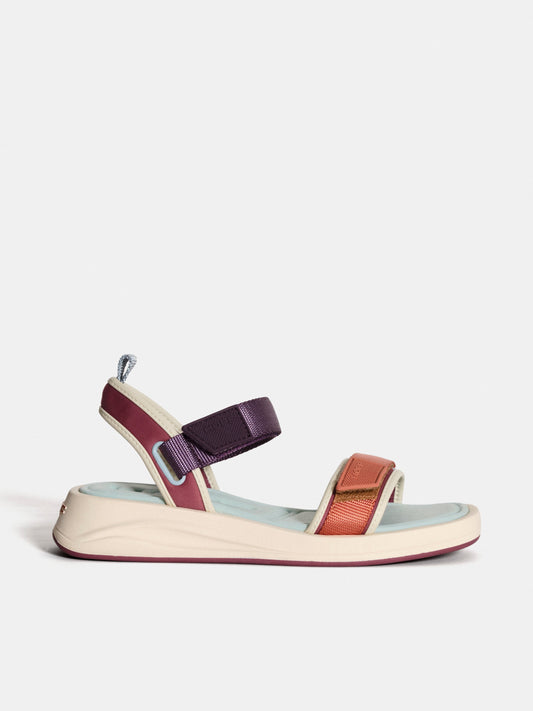 SANDAL VENICE AUBERGINE