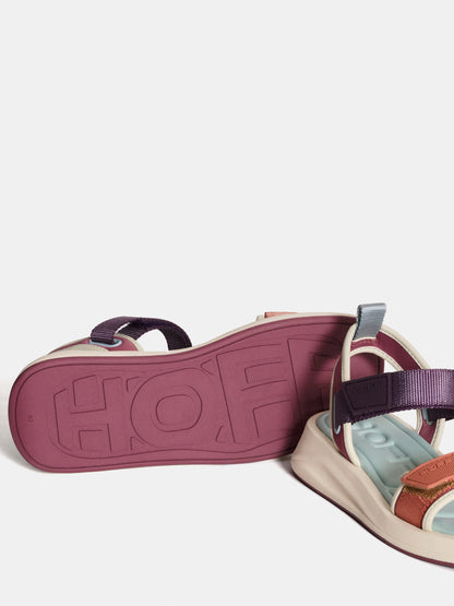SANDAL VENICE AUBERGINE