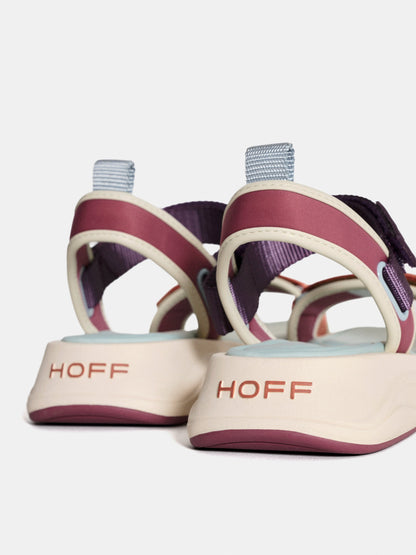 SANDAL VENICE AUBERGINE