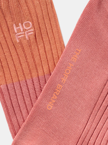 CORAL-ORANGE SOCK